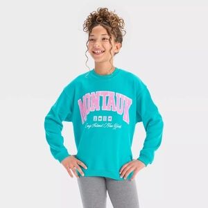 Montauk Pullover Sweatshirt - art class Blue